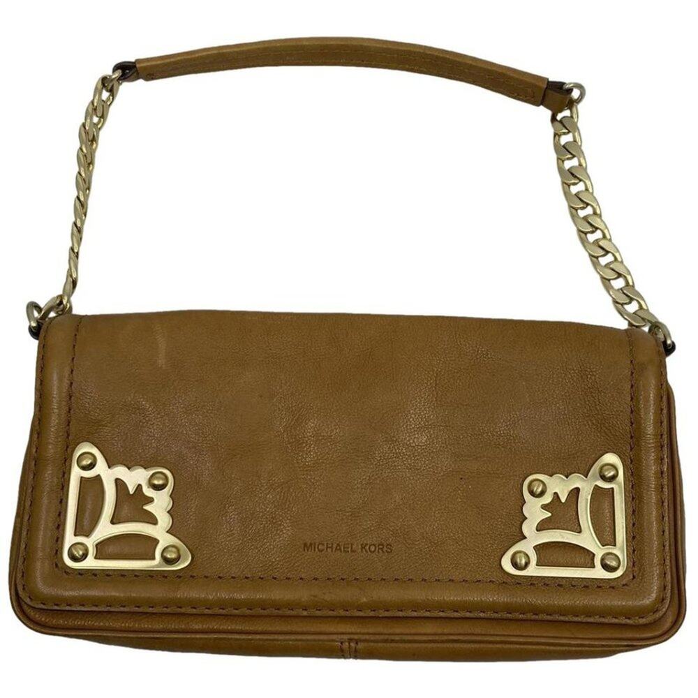 Michael Kors Brown Leather Handbag